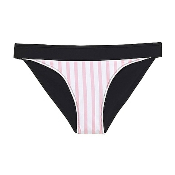 HEIDI KLEIN BB Striped Reversible Hipster Bottom NWT Small - Picture 1 of 16